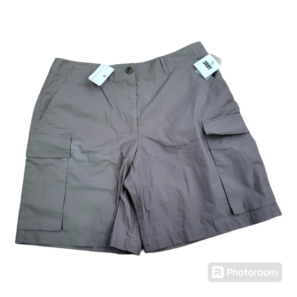 💕DKNY NWT cargo shorts Womens Size 12 Outdoors Hiking Casual